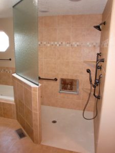 Roll In Showers For Seniors And Handicapped In Roseville Michigan 48066
